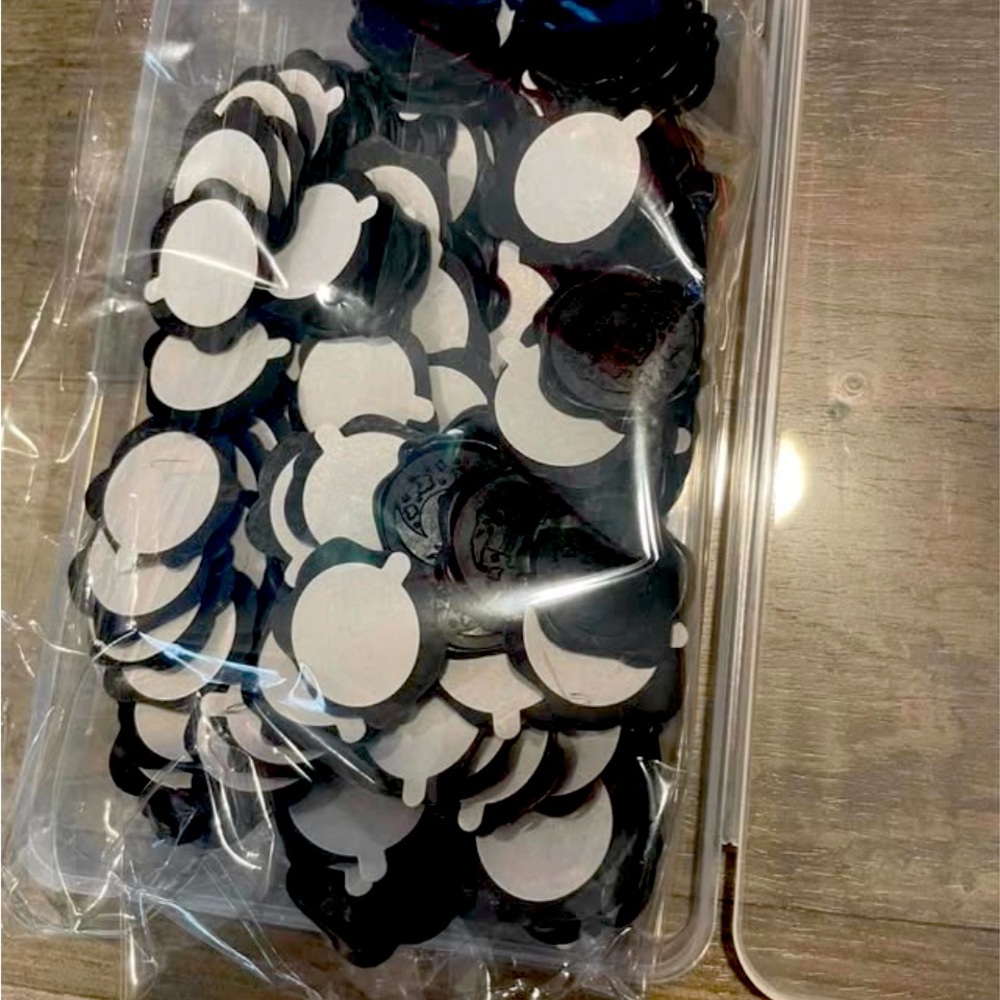 New 100 piece Black Gothic wax seal’s skulls see both pictures